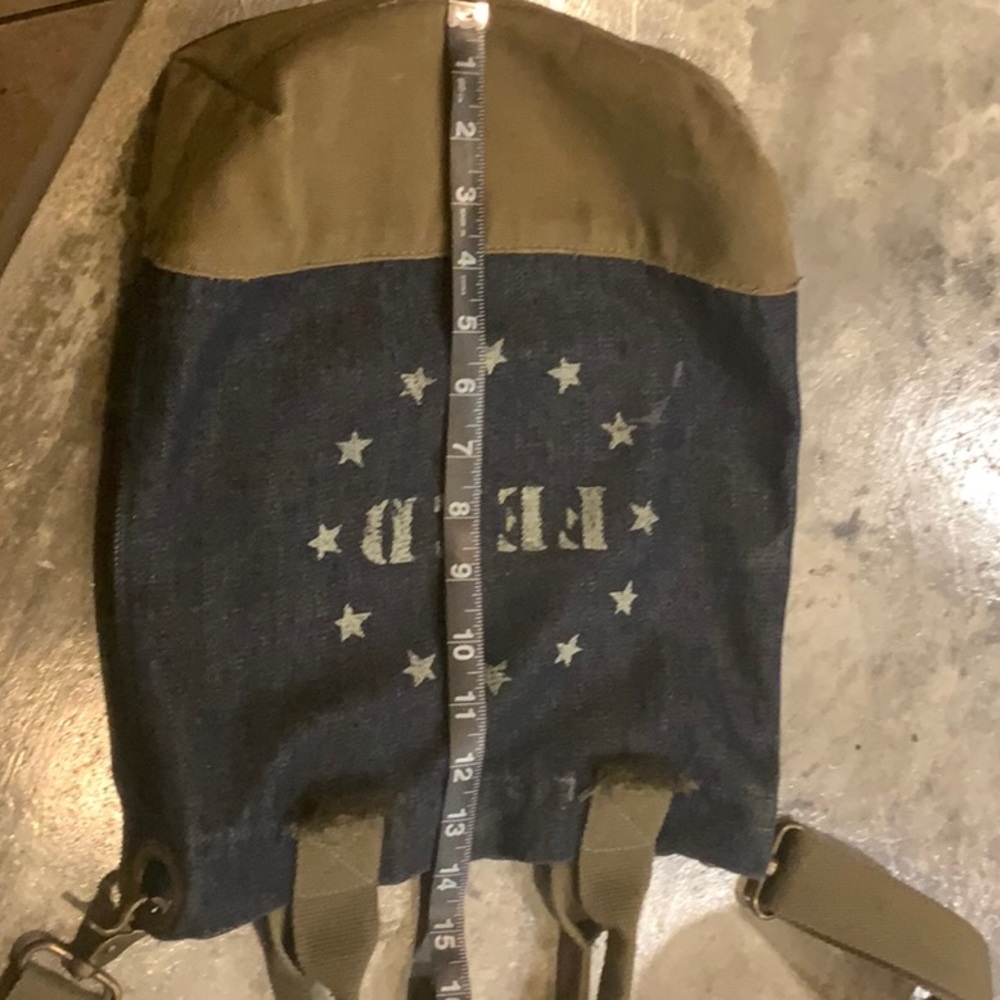 Denim crossbody bag